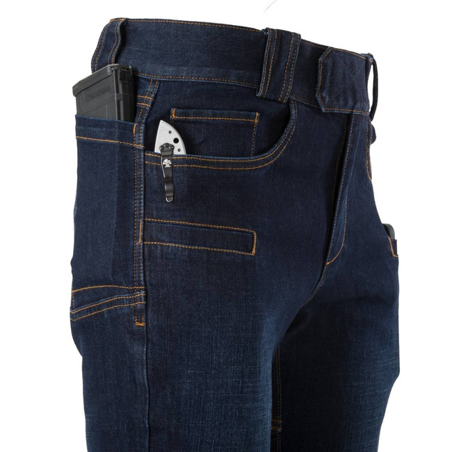 GREYMAN TACTICAL JEANS SLIM - DENIM MID - Helikon-Tex