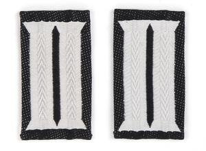 GERMAN GREY COLLAR TABS