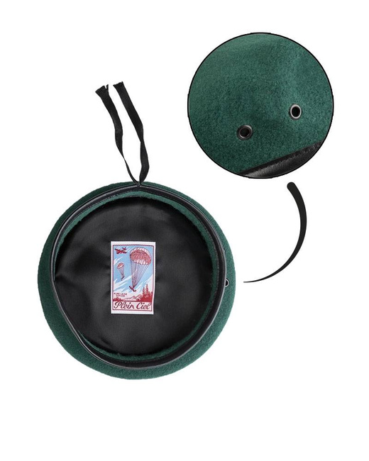 GERMAN BERET - "PLEIN CIEL COMMANDO" - GREEN