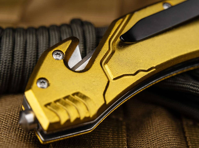 KNIFE WITH ASSISTED OPENER ARMY RESCUE - MAGNUM BY BOKER