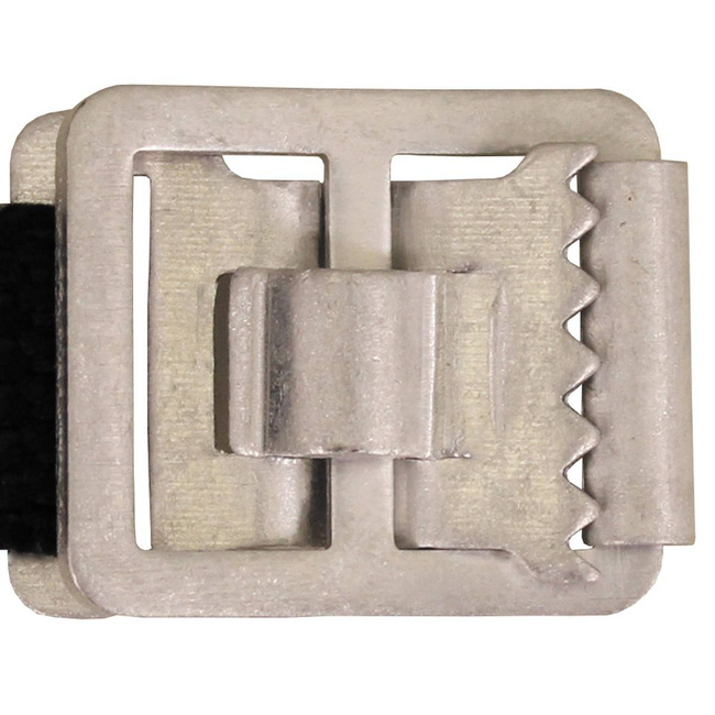 BW Pack Strap - Aluminium buckle - 130 cm - Black