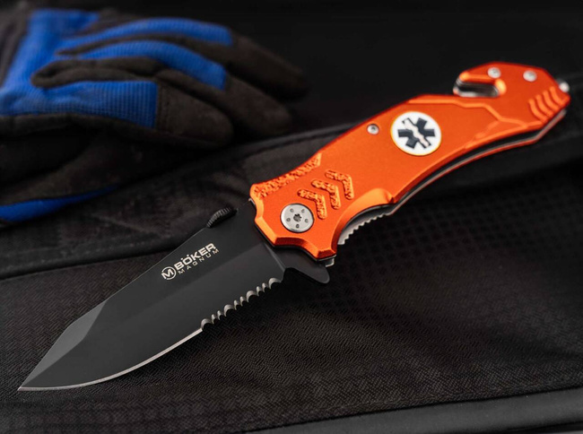 KÉS ASSZISZTENS NYITÓVAL EMS RESCUE - MAGNUM BY BOKER