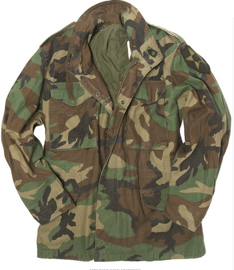 US DZSEKI - WOODLAND M65 - KATONAI FELESLEG - HASZNÁLT