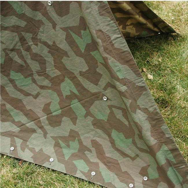 German Shelter Half - M34 - WWII - Splinter Camo