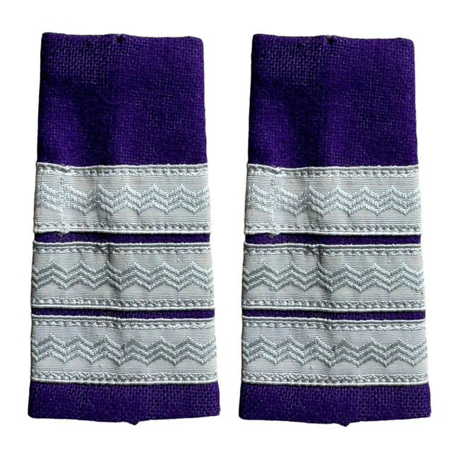 NON-COMMISSIONED OFFICER RANKS, QUARTERMASTER - ADJUTANT SERGEANT WITHOUT A MARK, PURPLE CITY - MILITARY SURPLUS ROMANIAN ARMY - USED