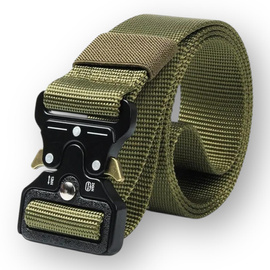 Tactical Belt - Cobra - 3,8x120 cm - Green - Gurkha Tactical
