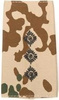 EMBLÉMA - GERMAN ARMY TROPICAL CAMO/BLACK SHOULDER LOOPS ´HAUPTMANN´