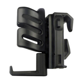 Universal swivel plastic holder for various defensive sprays (75-100 ml) without safety fuse | SHUN-04-50.63