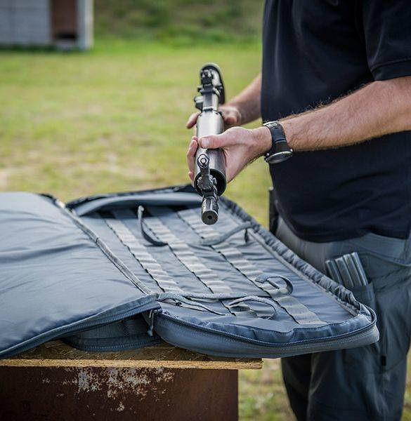 DUPLA FEGYVERES TÁSKA - CORDURA® - Helikon-Tex® - OLÍVA ZÖLD