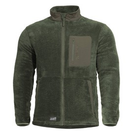 TELJES CIPZÁRAS FLEECE KABÁT - GRIZZLY - PENTAGON® - CAMO ZÖLD