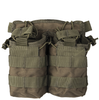 MAGAZINE DOUBLE POUCH - OPEN TOP - Mil-Tec® - OD