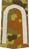 EMBLÉMA - GERMAN ARMY FLECKTARN CAMO/SILVER SHOULDER LOOPS ´UNTEROFFIZIER´