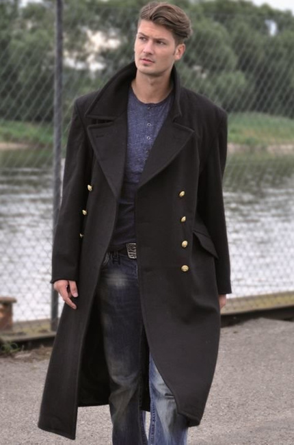 BW OVERCOAT - WOOL - GERMAN NAVY - Mil-Tec