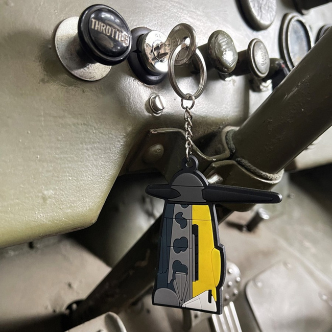 3D PVC KEYCHAIN - BF-109 MESSERSCHMITT
