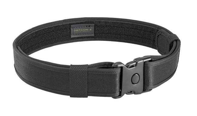 TACTICAL BELT - SWAT - DEFCON 5 - BLACK