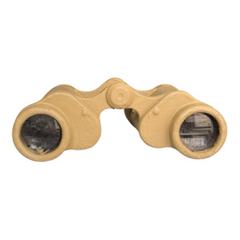 SOVIET BINOCULARS 8X30 I.O.R. - WWII - PAINTED WH DUNKEL GELB - NEFUNCTIONAL - REPRO