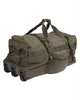 DUFFLE BAG WITH REMOVABLE BACKPACK STRAPS AND WHEELS - 118 L - Mil-Tec - OD
