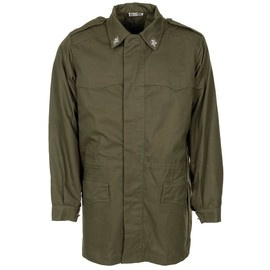 FIELD PARKA WITHOUT LINING - OD GREEN - ITALIAN MILITARY SURPLUS - USED
