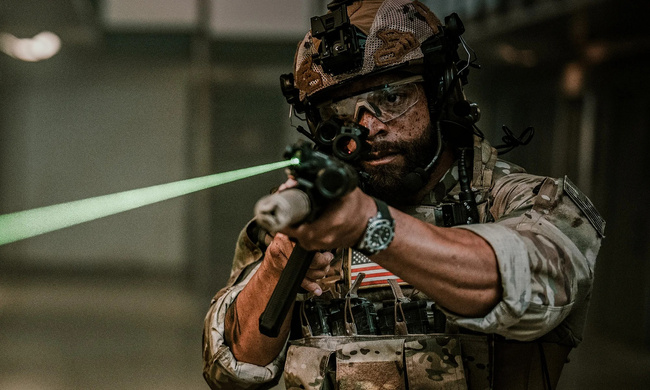 BALLISTIC SUNGLASSES - SABER ADVANCED - WILEY X - GREY/CLEAR/LIGHT RUST - Frame Matte Tan 