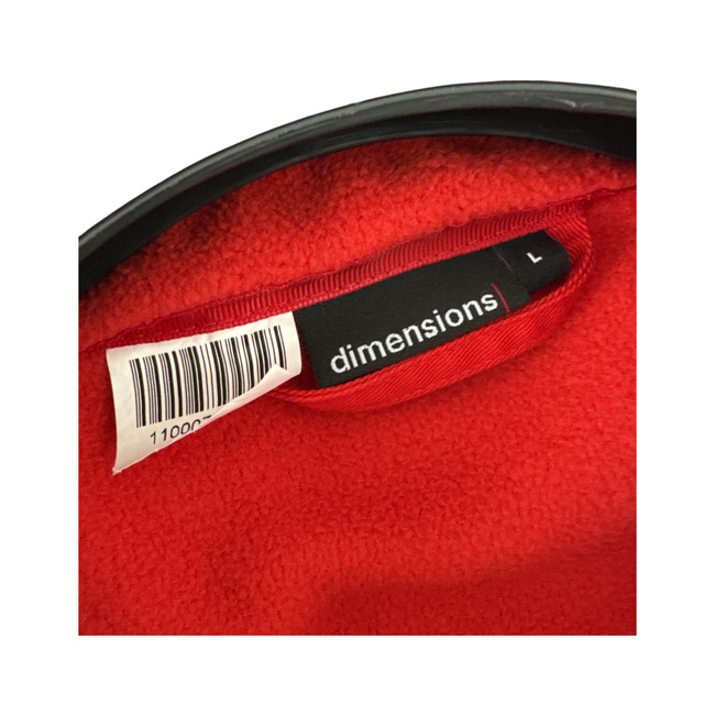 Royal Mail polárdzseki – brit hadsereg feleslege – piros - használt