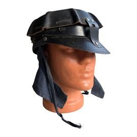 Vintage szénbányász teknős sisak, hidegháborús korszak, román hadsereg többlete