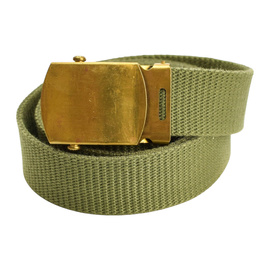 SWEDISH ARMY O.D. SMALL WEBBING BELT USED