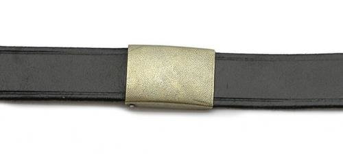 BELT GENUINE GERMAN LEATHER 120 CM BLACK