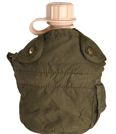 US 1QT Canteen With Cover Used