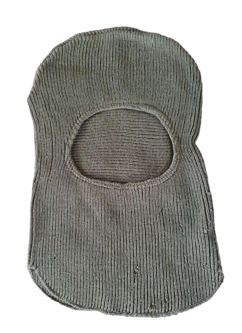 EGYLYUKÚ GYAPJÚ BALACLAVA TÉLI - ROMÁN HADSEREG TÖBBLET - HASZNÁLT