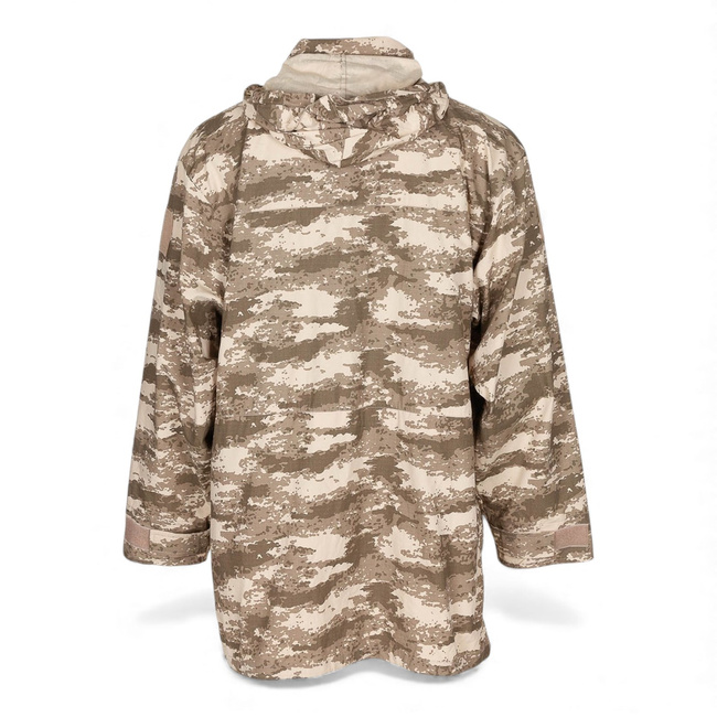 Ripstop Parka Kabát béléssel - Török Hadsereg Surplus - Sivatagi terepmintás M2021 - Használt