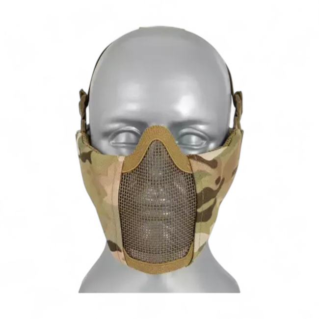 HALF FACE MESH MASK 2.0 - MULTICAMO - WOSPORT