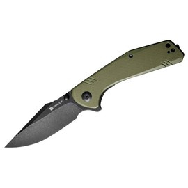 POCKET KNIFE - "SENCUT Actium G10 OD Green Black" - Böker