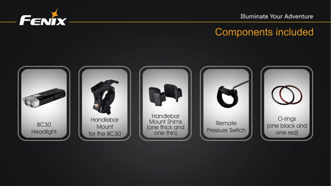 Lámpák, zseblámpa, Fenix BC30