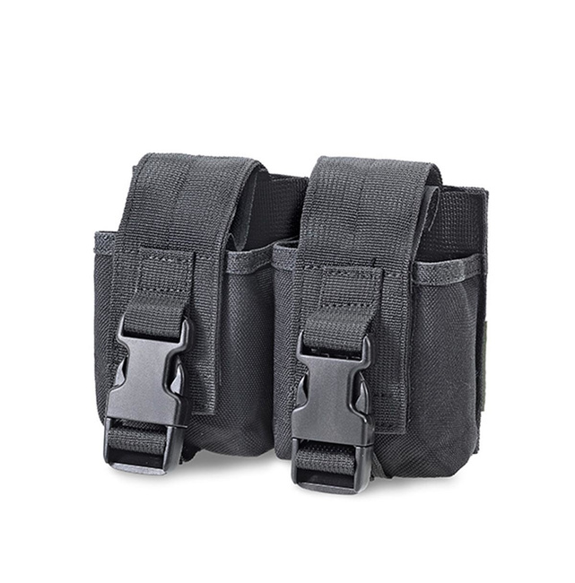 DUPLA GRÁNÁTOS TOK - DEFCON 5® - FEKETE