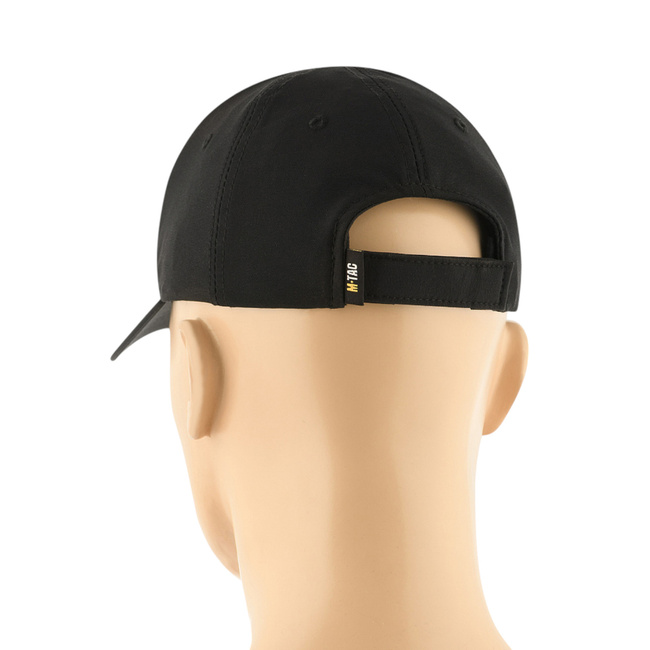 BASEBALL CAP - LIGHTWEIGHT FLEX - BLACK - M-TAC