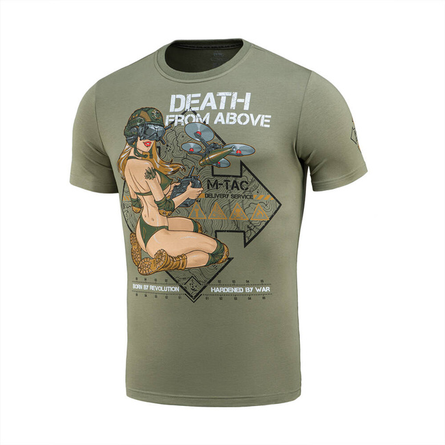 T-SHIRT DELIVERY SERVICE - LIGHT OLIVE - M-TAC