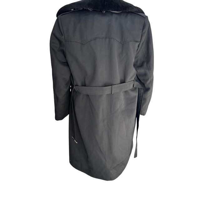 TISZT KATONAI HOSZU GABONA KABAT - VINTAGE, 1980-AS ÉVEK - BOLGÁR HADSEREGI HADIANCI - FEKETE - JÓ ÁLLAPOTBAN