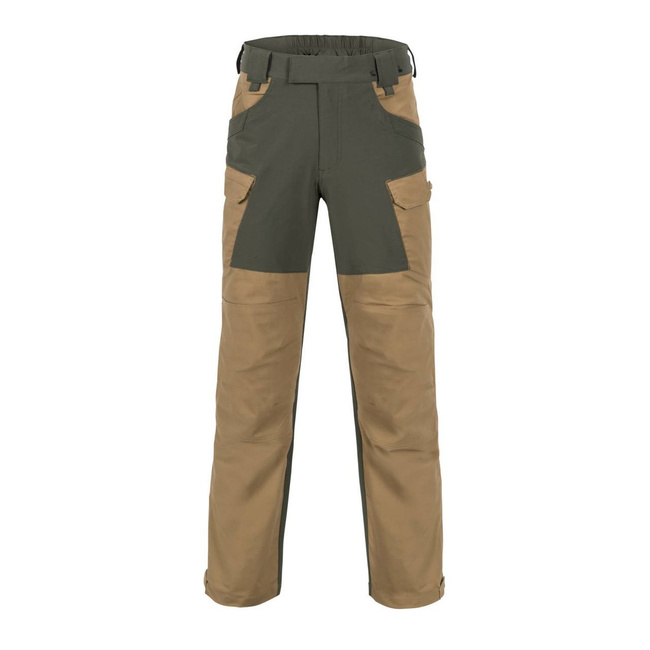 NADRÁG HYBRID OUTBACK® - DURACANVAS® - Helikon-Tex® - COYOTE/ZÖLD TAIGA