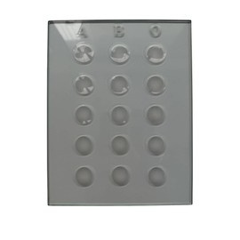 15 LYUKÚ MINTÁS ÜVEG - ROMÁN HADSEREG KATONAI FELESLEG - JÓ ÁLLAPOTÚ