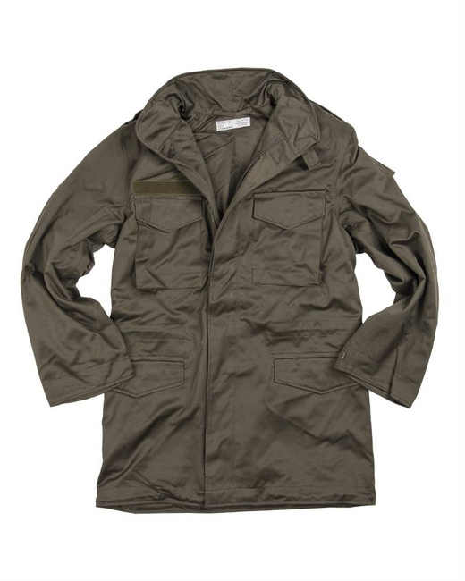AUSTRIAN FIELD JACKET - OD - MILITARY SURPLUS - LIKE NEW