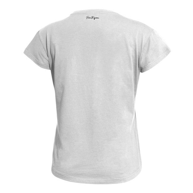 LADIES WHISPER T-SHIRT - CONTOUR - WHITE - PENTAGON