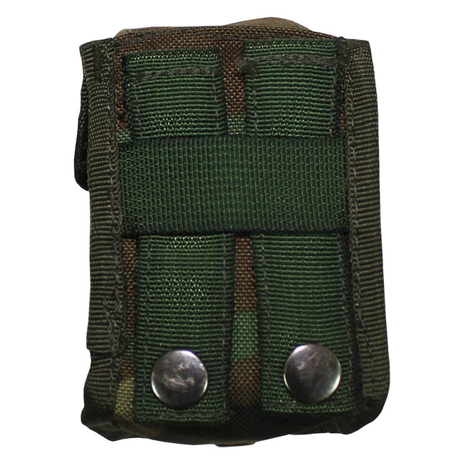 NL grenades pouch, "Molle", camo, used 10 x 8 x 6 cm
