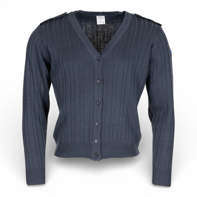 CZ kötött mellény - M 97 modell - Cseh Hadsereg katonai surplusz - Kék - Újszerű