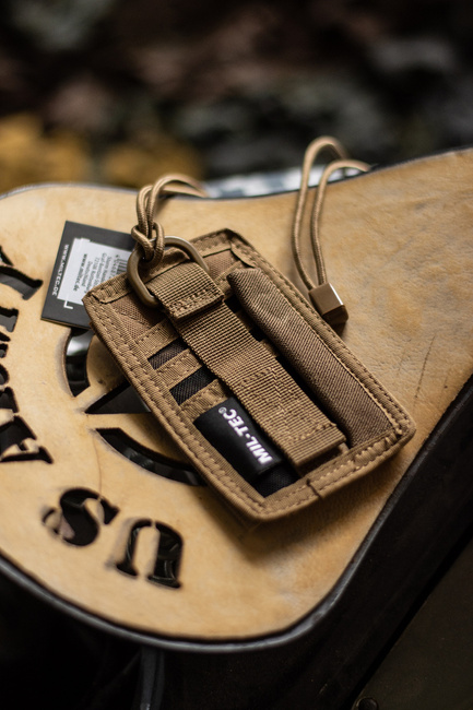 BADGE HOLDER - ID CARD HOLDER - DARK COYOTE