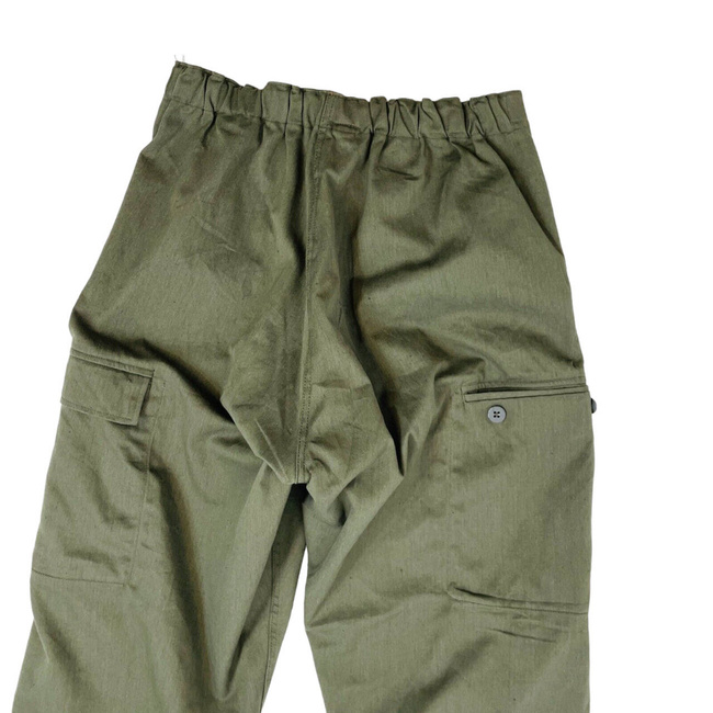 VINTAGE MDL M44 CARGO MUNKANADRÁG - 80-AS ÉVEK - UNISEX - 27" - OD ZÖLD - MILITARY SURPLUS NÉMET HADSEREG