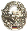 JELVÉNY GENUINE GERMAN ARMY METAL BERET BADGE ´PANZER´