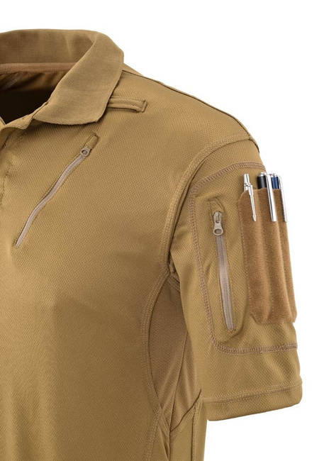 PÓLÓ ZSEBEKKEL - "ADVANCED TACTICAL" - DEFCON 5® - COYOTE TAN
