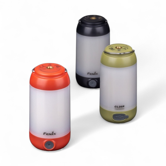 Kemping zseblámpa - Fenix CL26R - Piros