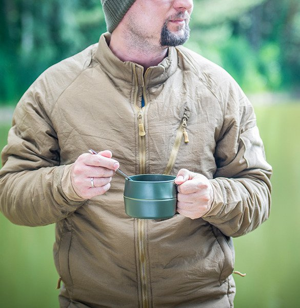 NAGY ÖSSZECSUKHATÓ BÖGRE - FOLD-A-CUP® WILDO® - Helikon-Tex® - OLÍVA ZÖLD