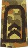 EMBLÉMA - GERMAN ARMY FLECKTARN CAMO/BLACK SHOULDER LOOPS ´OBERFELDWEBEL´